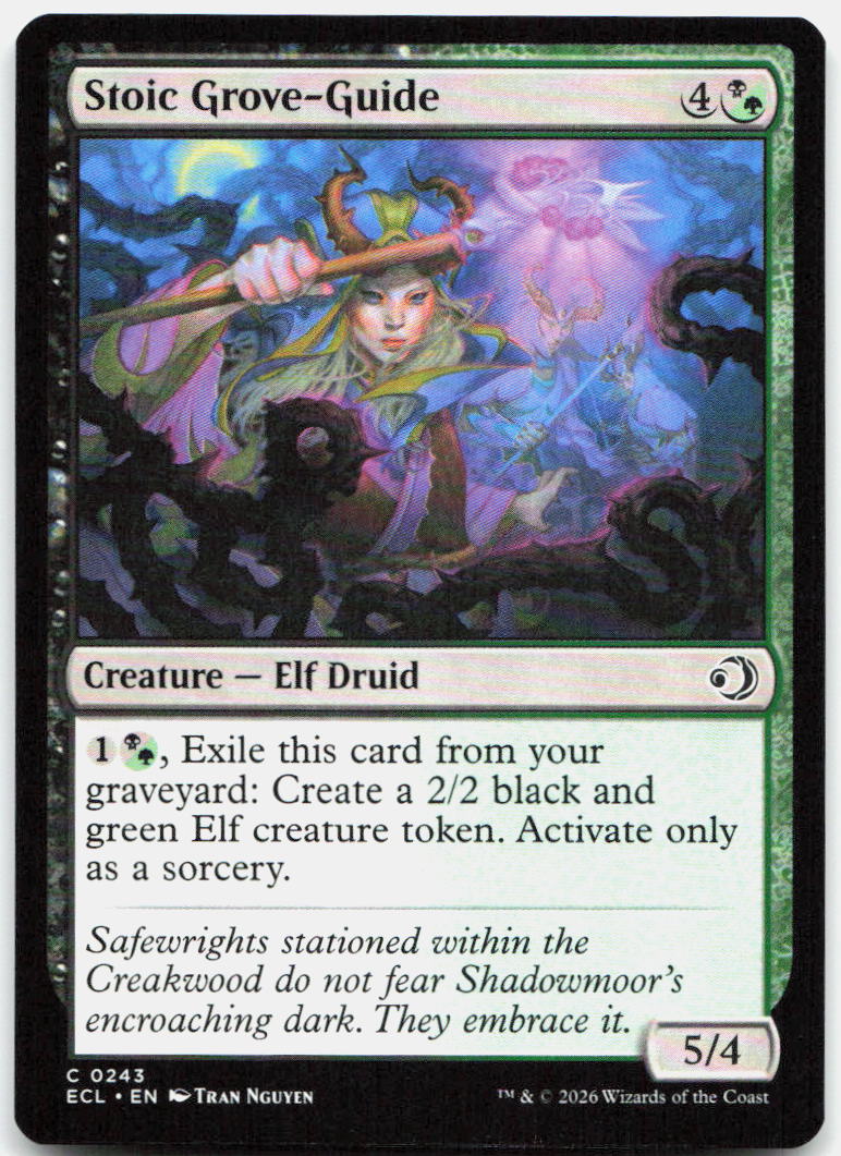 Stoic Grove-Guide NM C Lorwyn Eclipsed 243
