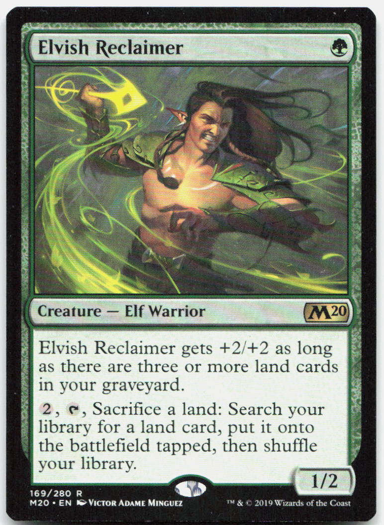 Elvish Reclaimer NM R Core Set 2020 169