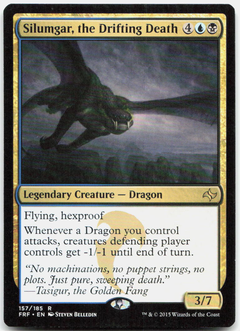 Silumgar, the Drifting Death NM R Fate Reforged 157