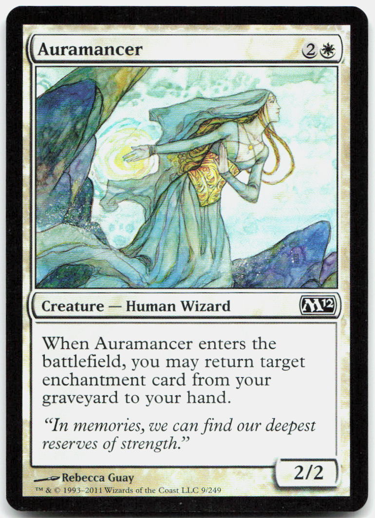 Auramancer NM Foil C Magic 2012 (M12) 9