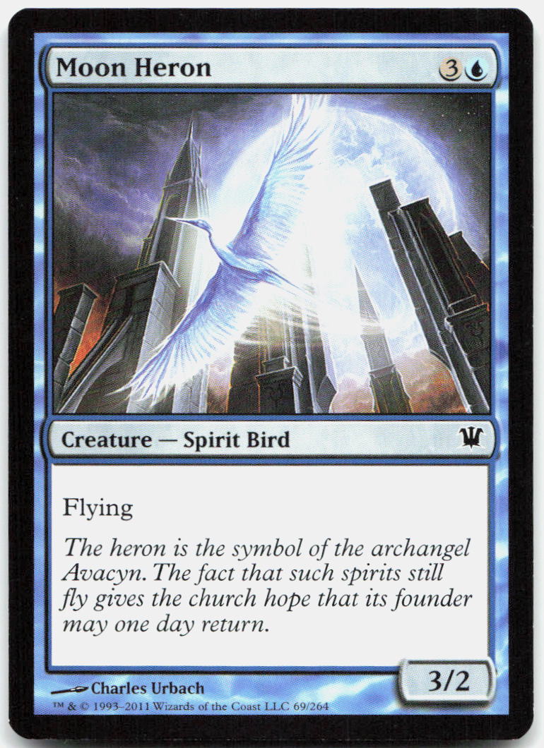 Moon Heron NM C Innistrad 69