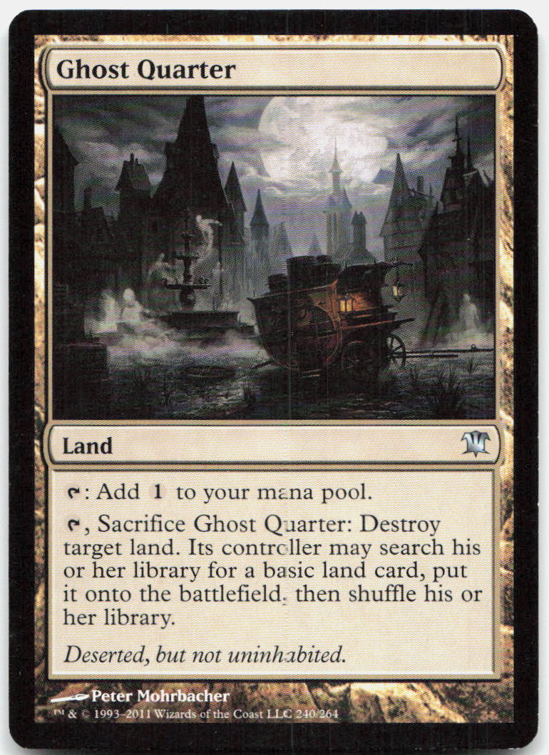 Ghost Quarter NM U Innistrad 240