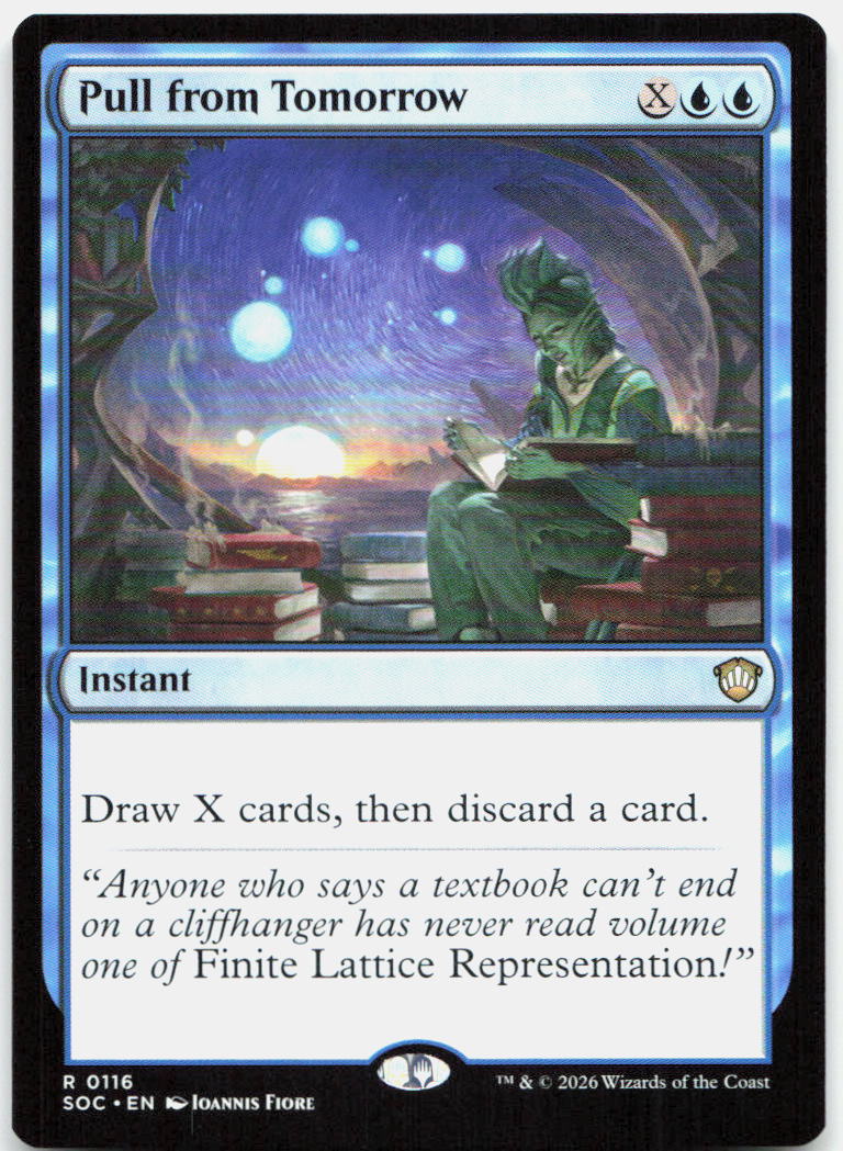 Pull from Tomorrow NM R Commander: Secrets of Strixhaven 116