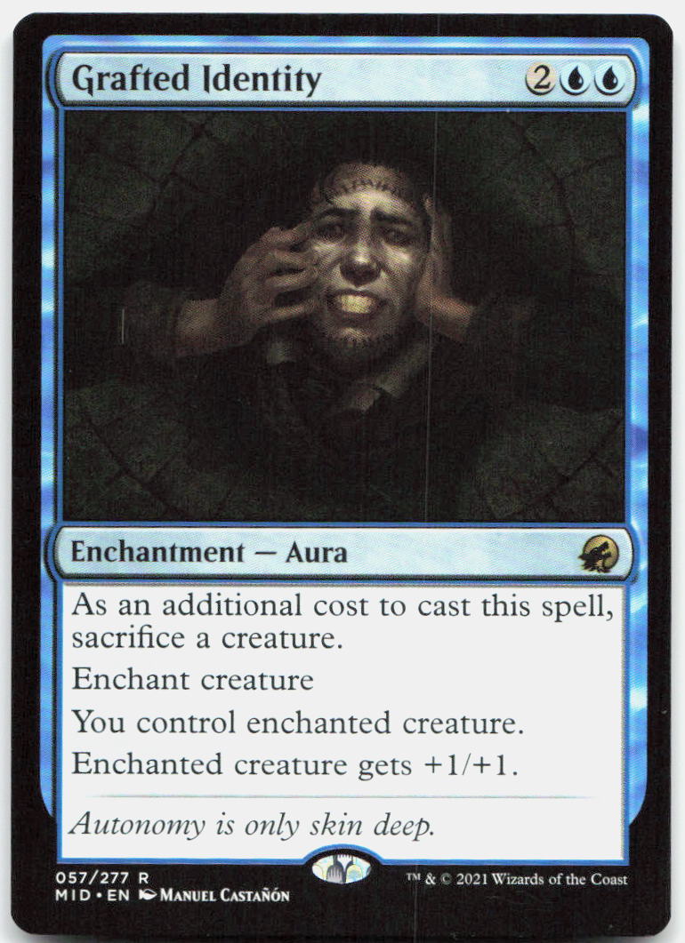 Grafted Identity NM R Innistrad: Midnight Hunt 57