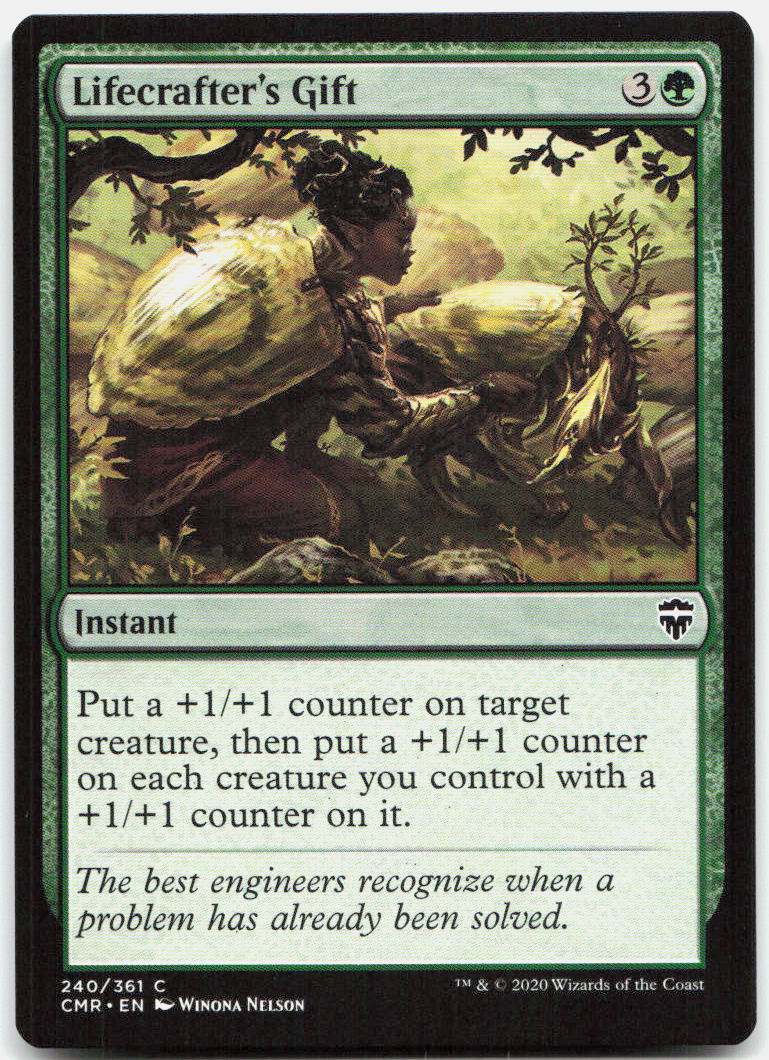 Lifecrafter's Gift NM C Commander Legends 240