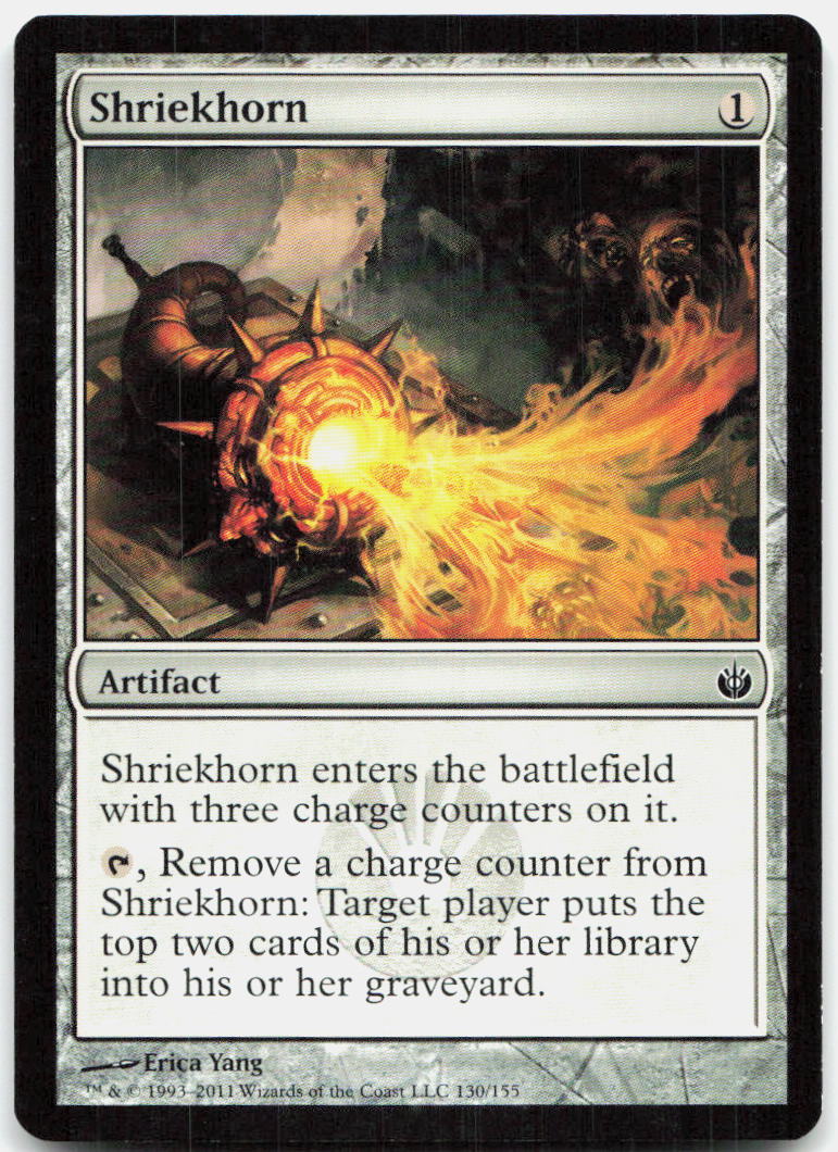 Shriekhorn NM C Mirrodin Besieged 130