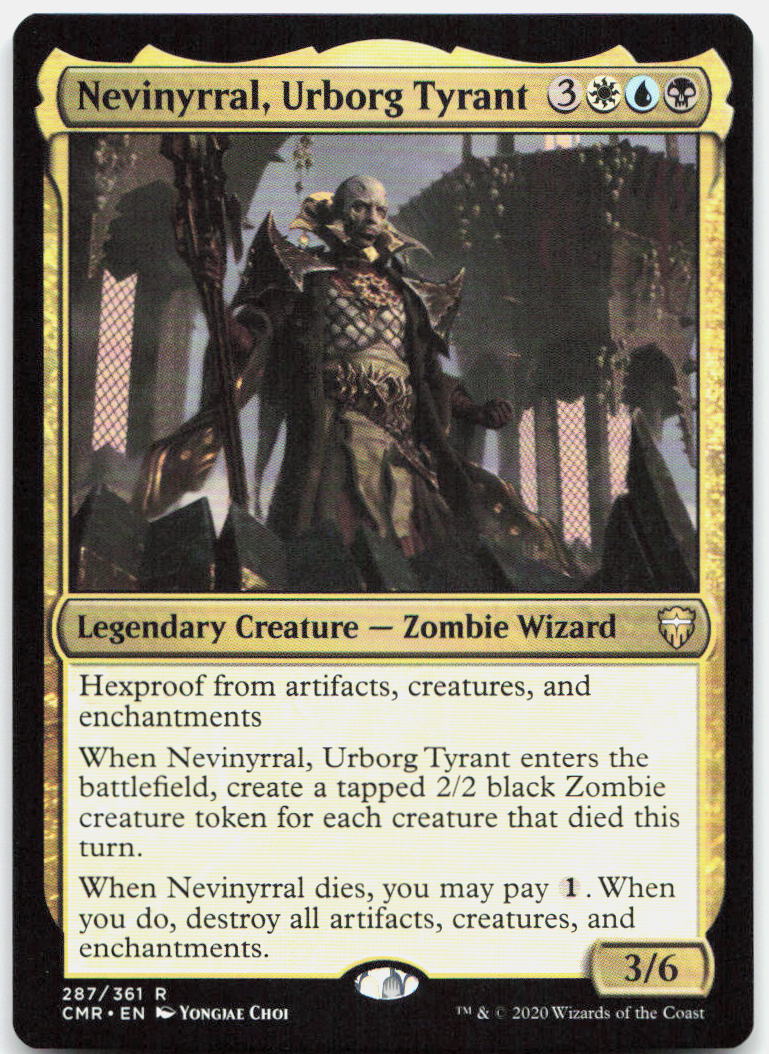 Nevinyrral, Urborg Tyrant NM R Commander Legends 287
