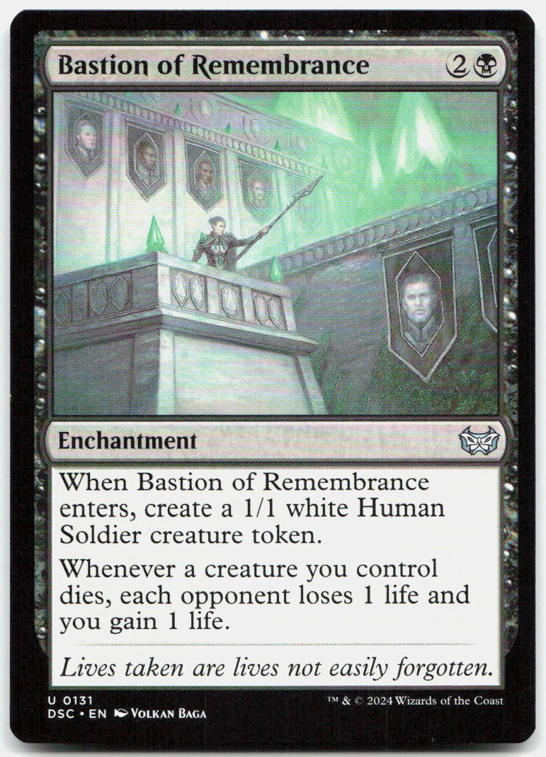Bastion of Remembrance NM U Commander: Duskmourn: House of Horror 131