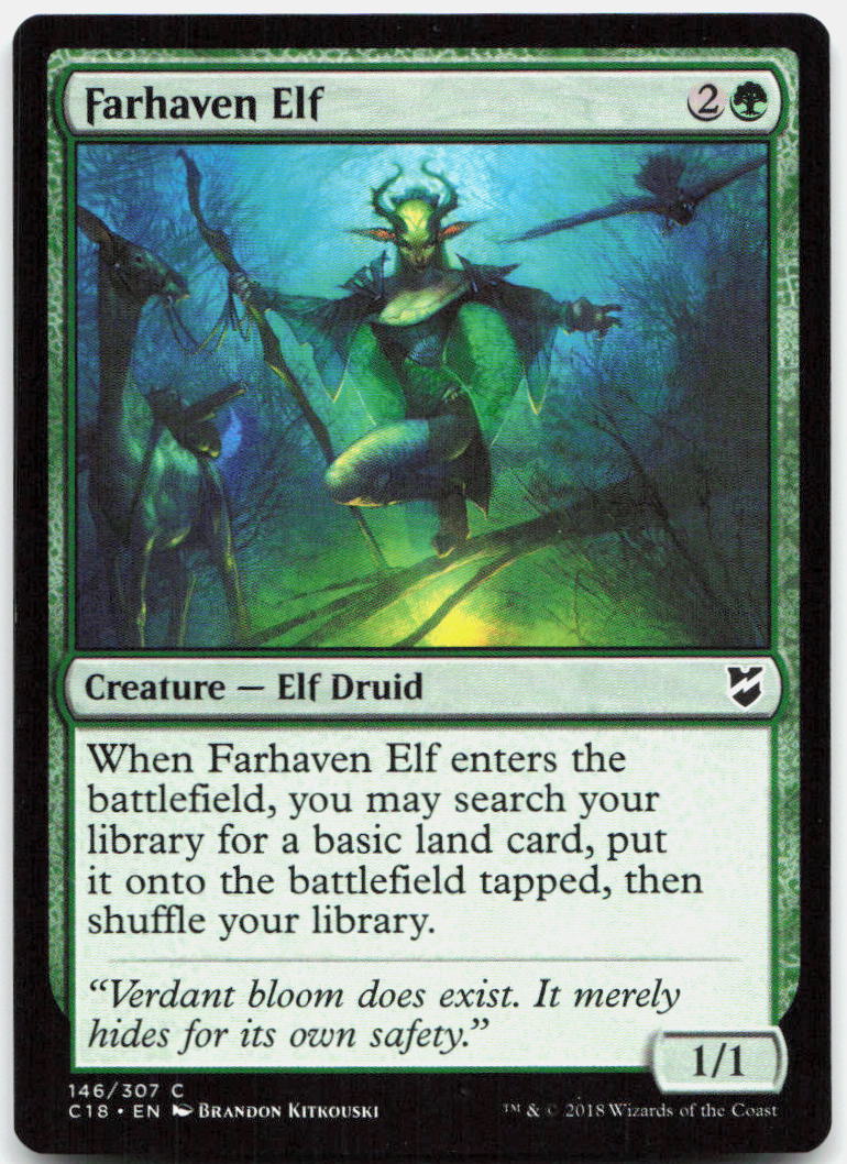 Farhaven Elf NM C Commander 2018 146