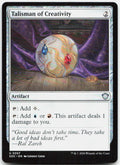 Talisman of Creativity NM U Commander: Secrets of Strixhaven 357