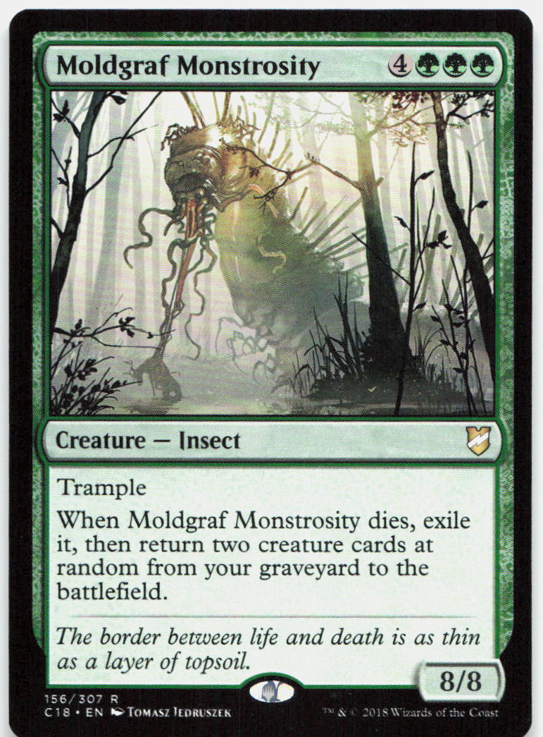 Moldgraf Monstrosity NM R Commander 2018 156