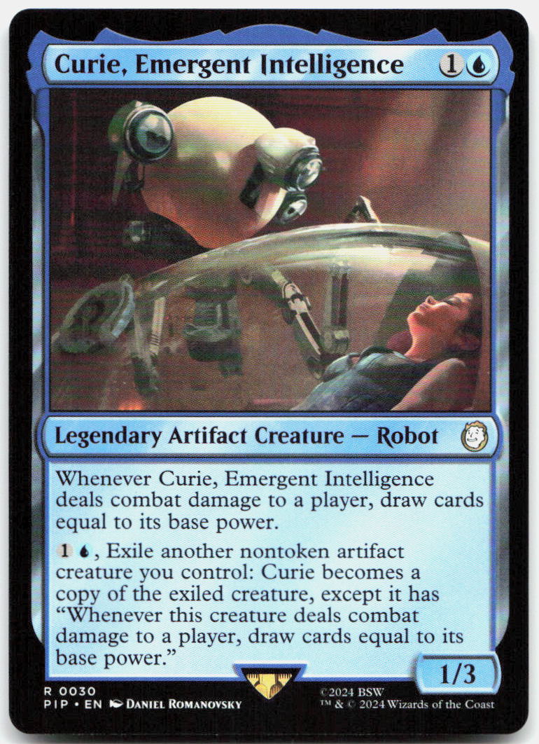 Curie, Emergent Intelligence NM R Universes Beyond: Fallout 30
