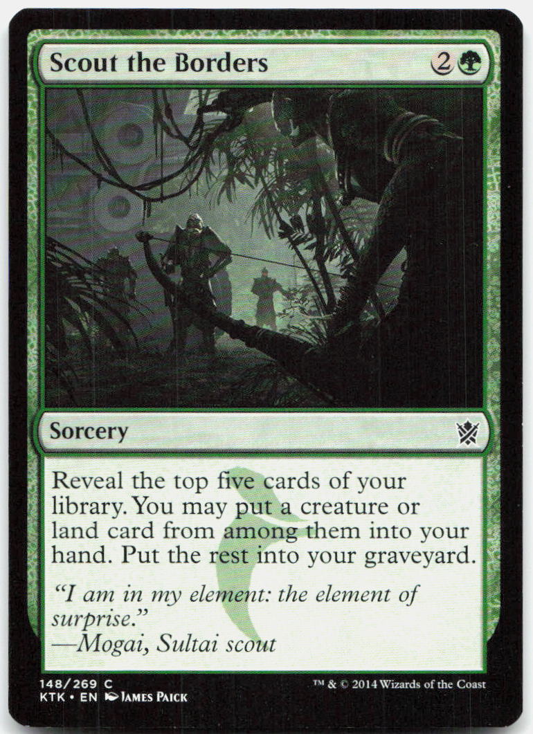 Scout the Borders NM C Khans of Tarkir 148