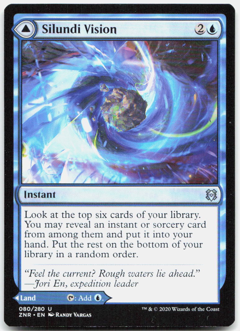 Silundi Vision NM U Zendikar Rising 80