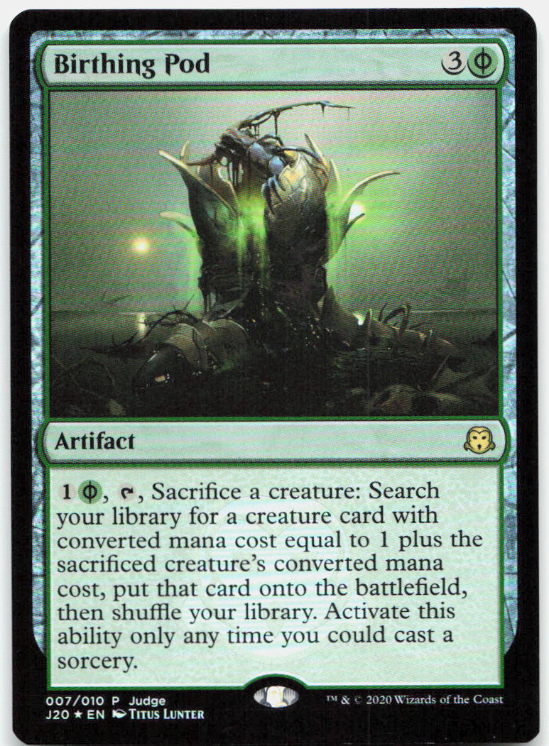 Birthing Pod NM Foil P Judge Promos 7
