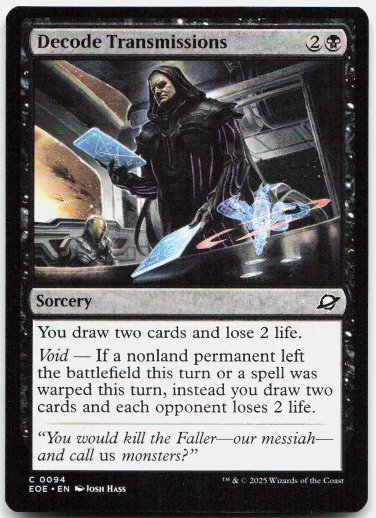 Decode Transmissions NM C Edge of Eternities 94