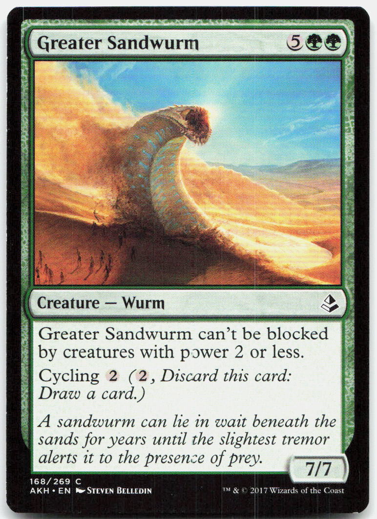 Greater Sandwurm NM C Amonkhet 168