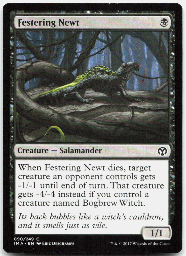 Festering Newt NM C Iconic Masters 90