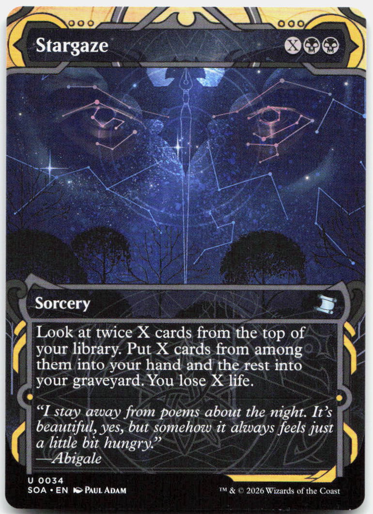 Stargaze NM U Secrets of Strixhaven: Mystical Archive 34