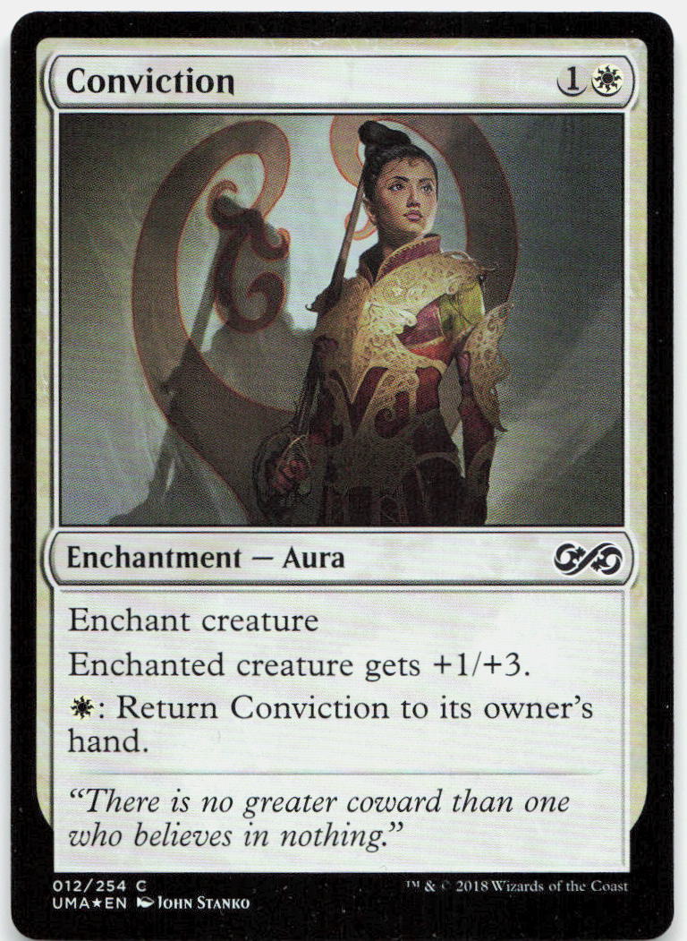 Conviction NM Foil C Ultimate Masters 12