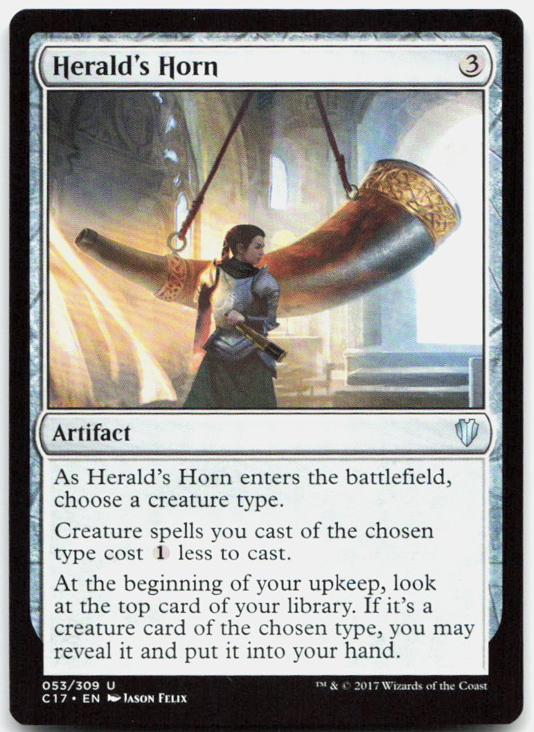 Herald's Horn NM U Commander 2017 53