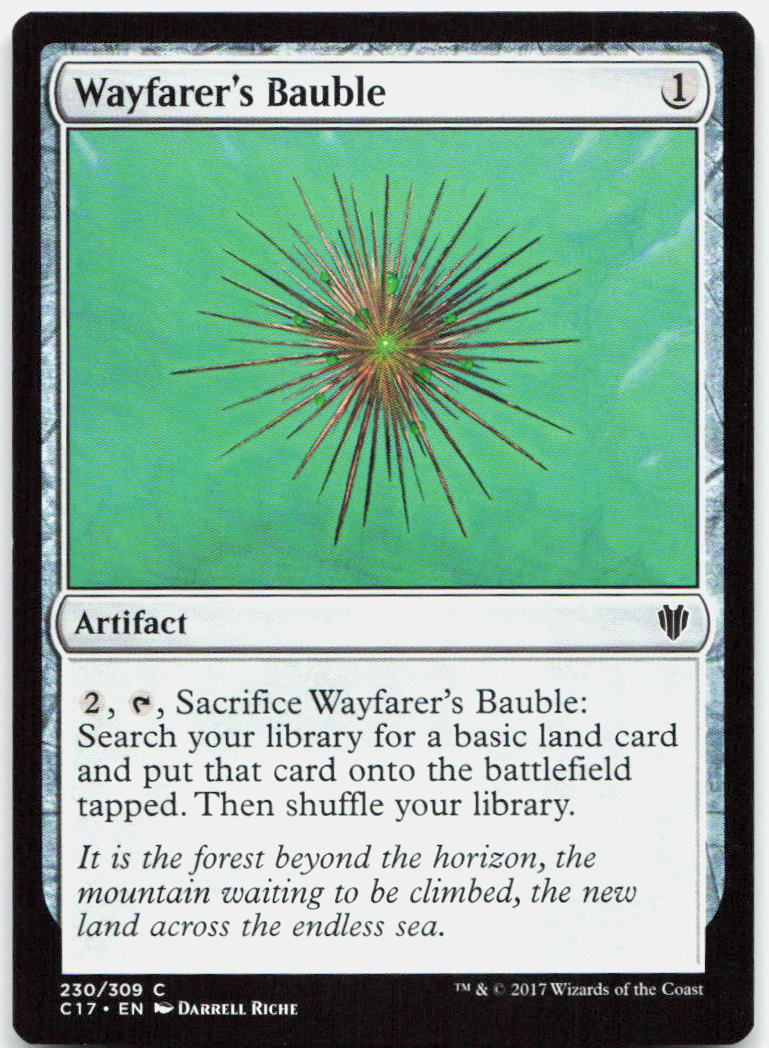 Wayfarer's Bauble NM C Commander 2017 230