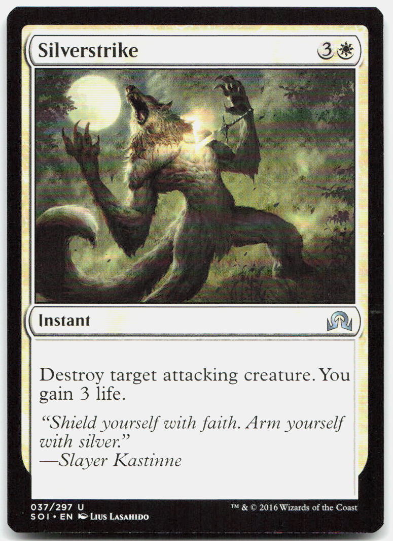 Silverstrike NM U Shadows over Innistrad 37
