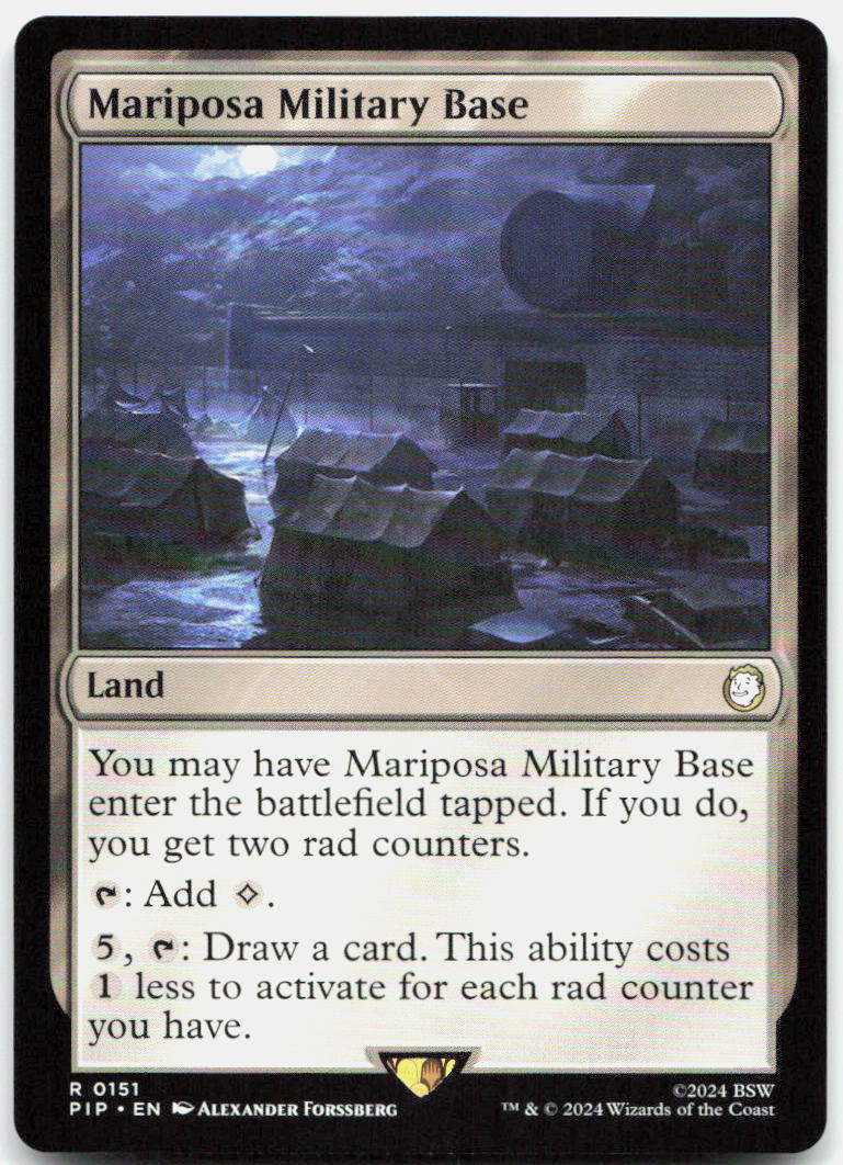 Mariposa Military Base NM R Universes Beyond: Fallout 151