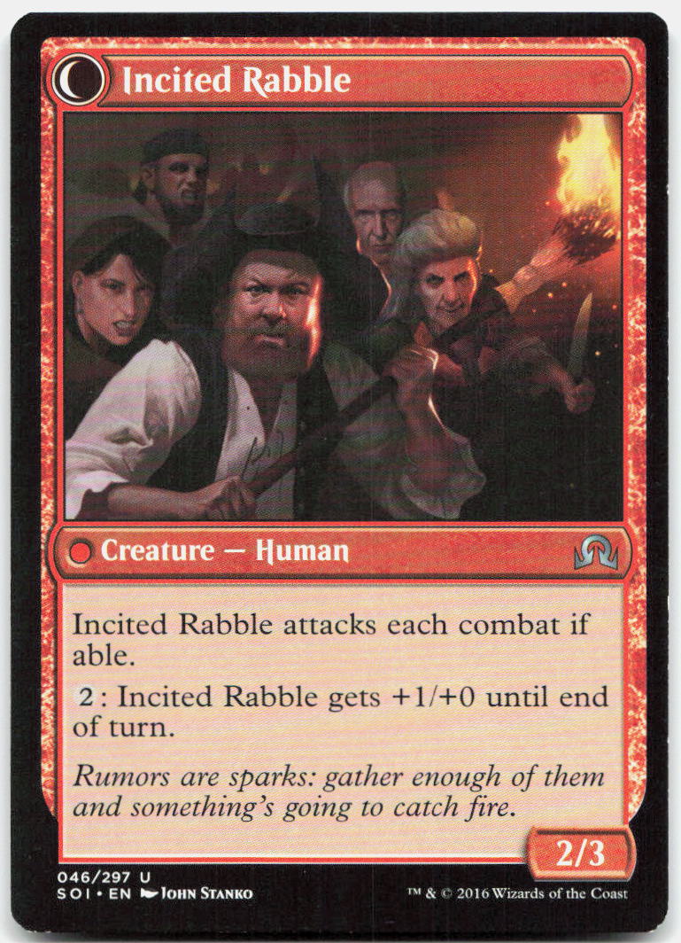 Town Gossipmonger NM U Innistrad Remastered 46