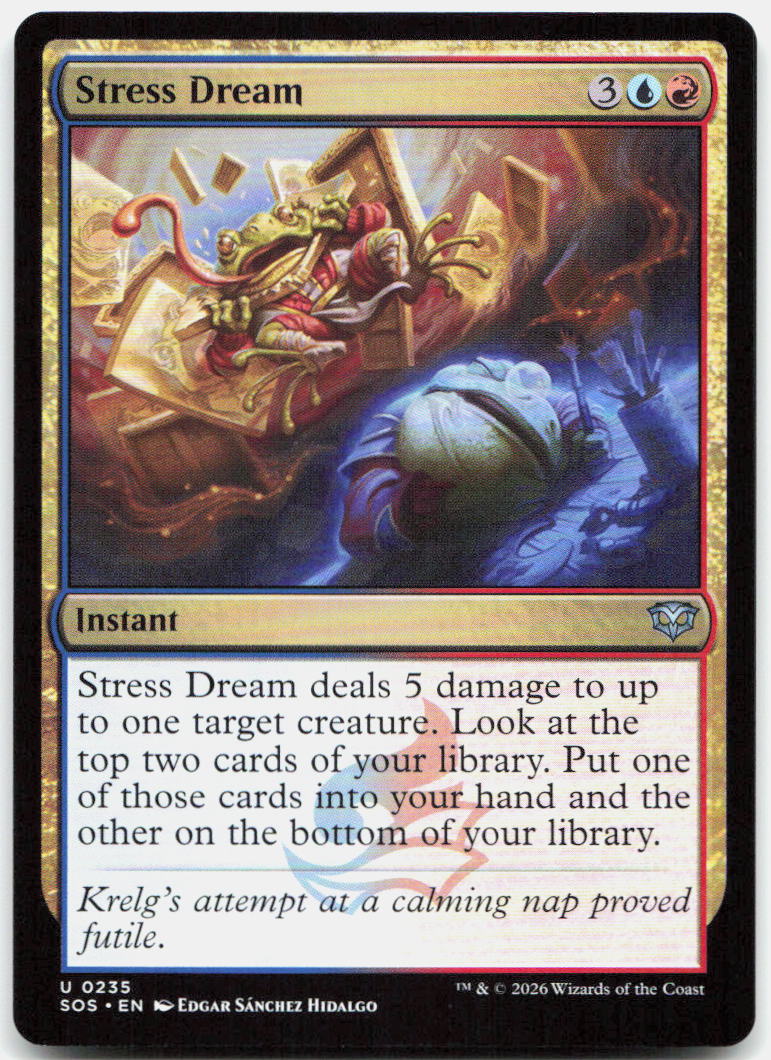 Stress Dream NM U Secrets of Strixhaven 235
