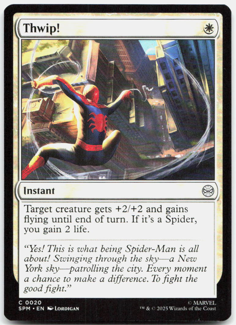 Thwip! NM C Marvel's Spider-Man 20