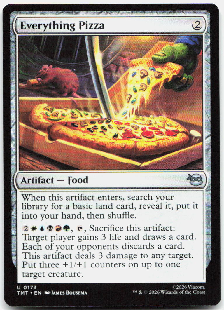 Everything Pizza NM U Teenage Mutant Ninja Turtles 173