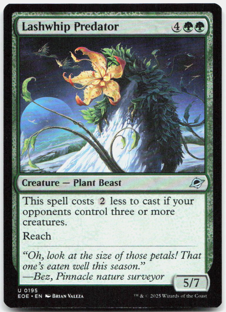 Lashwhip Predator NM U Edge of Eternities 195