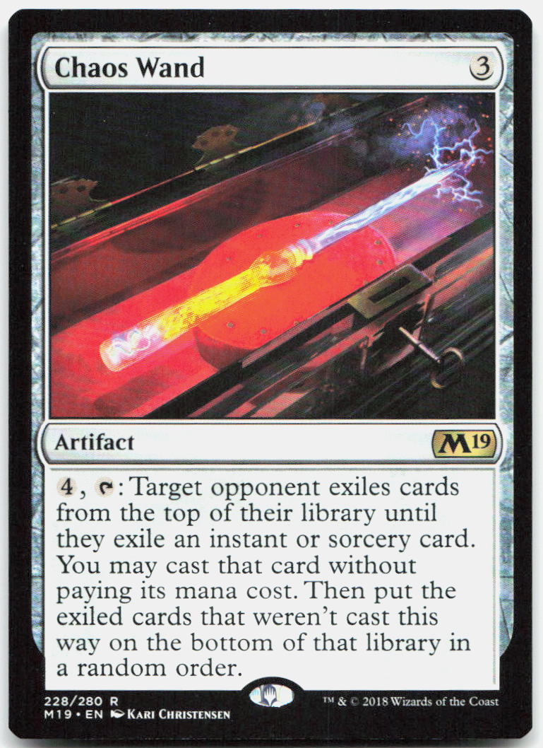 Chaos Wand NM R Core Set 2019 228