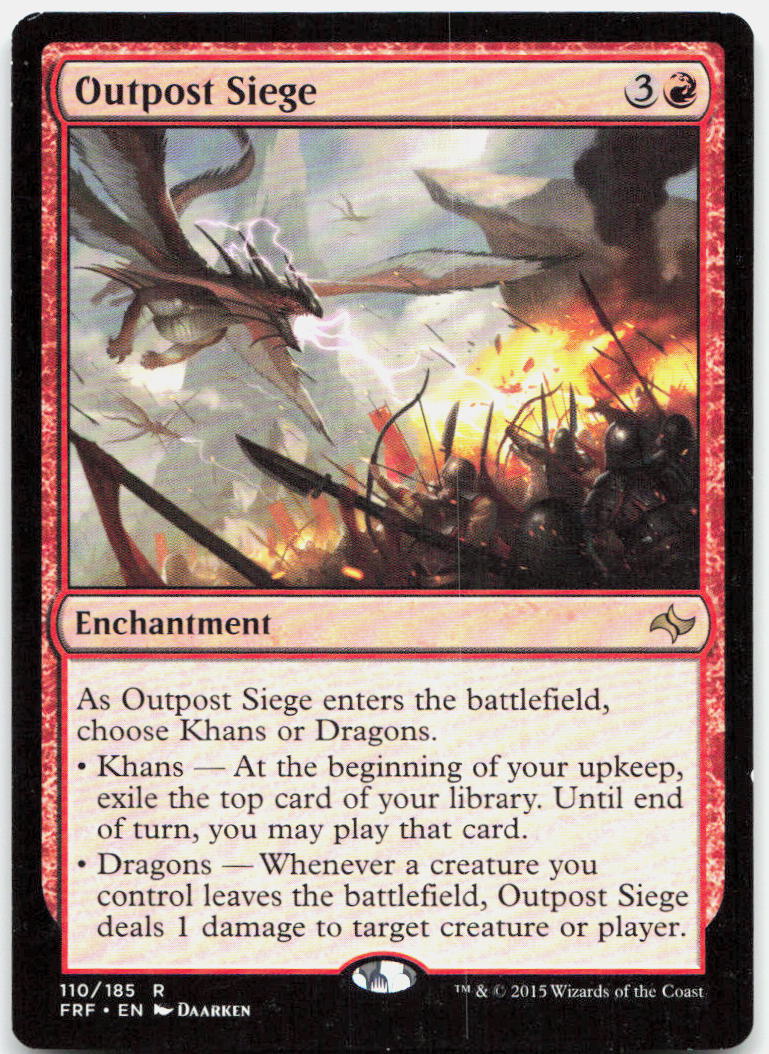Outpost Siege NM R Fate Reforged 110