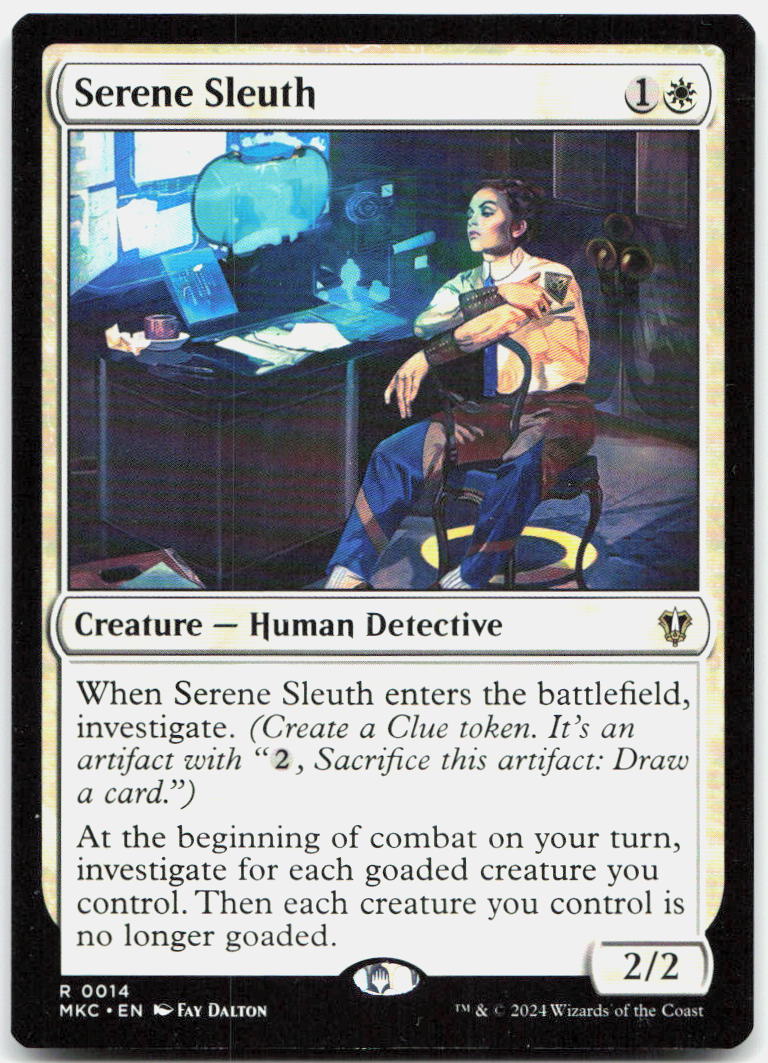 Serene Sleuth NM R Commander: Murders at Karlov Manor 14