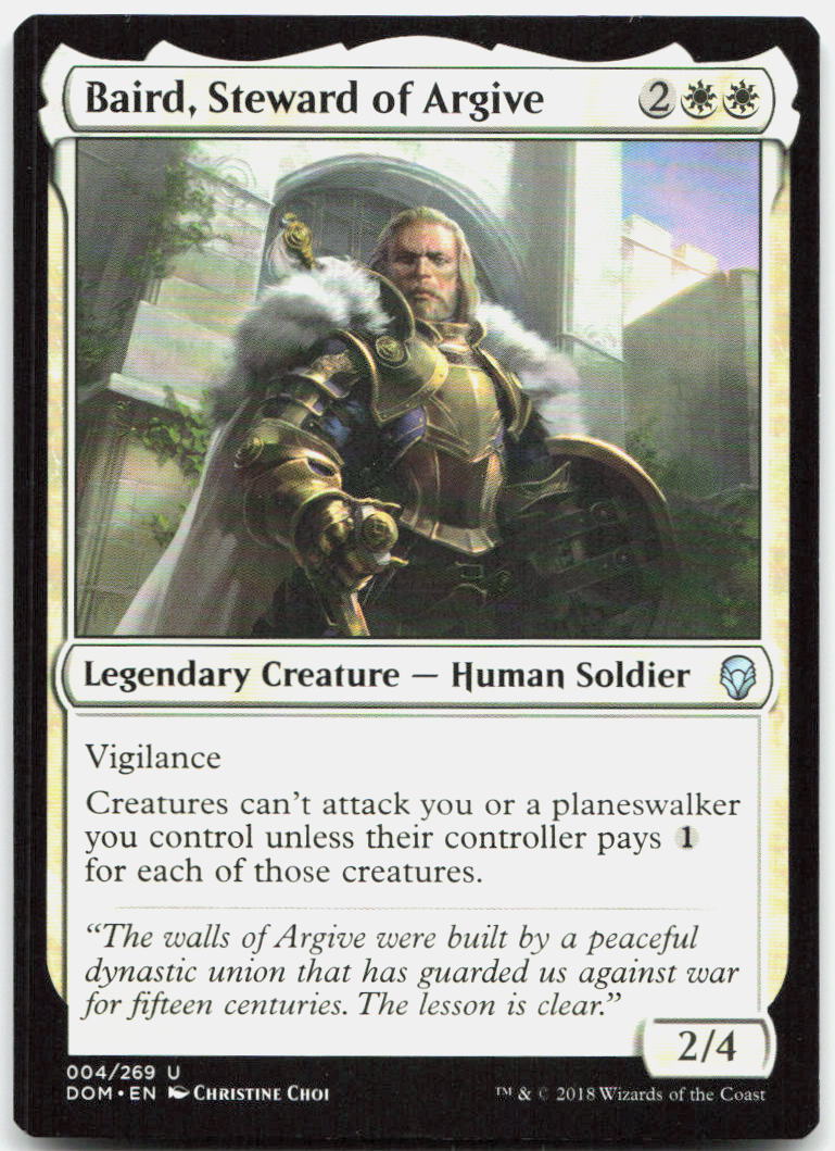 Baird, Steward of Argive NM U Dominaria 4