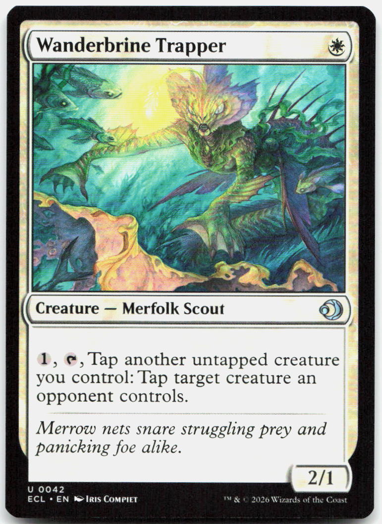 Wanderbrine Trapper NM U Lorwyn Eclipsed 42