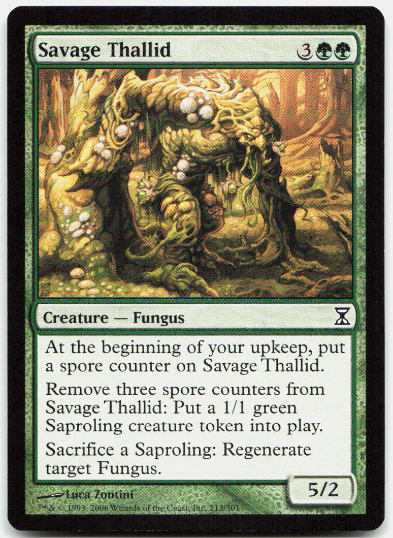 Savage Thallid NM C Time Spiral 213
