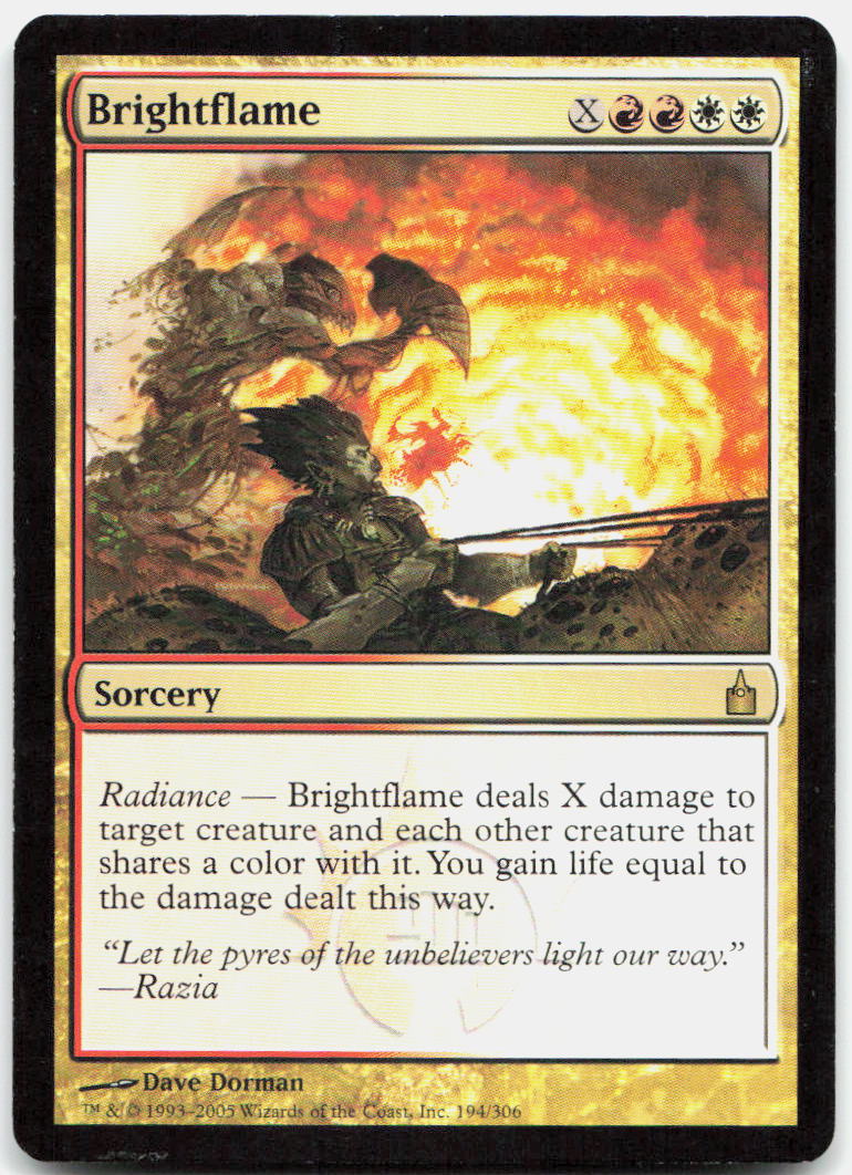Brightflame NM R Ravnica: City of Guilds 194
