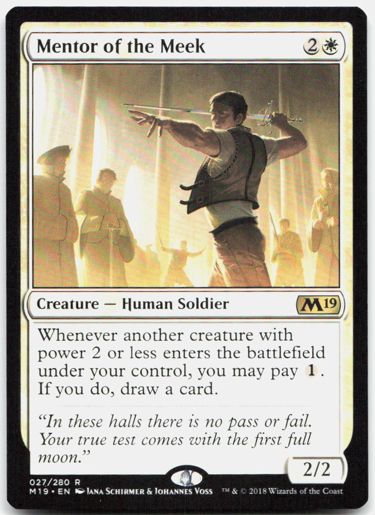 Mentor of the Meek NM R Core Set 2019 27