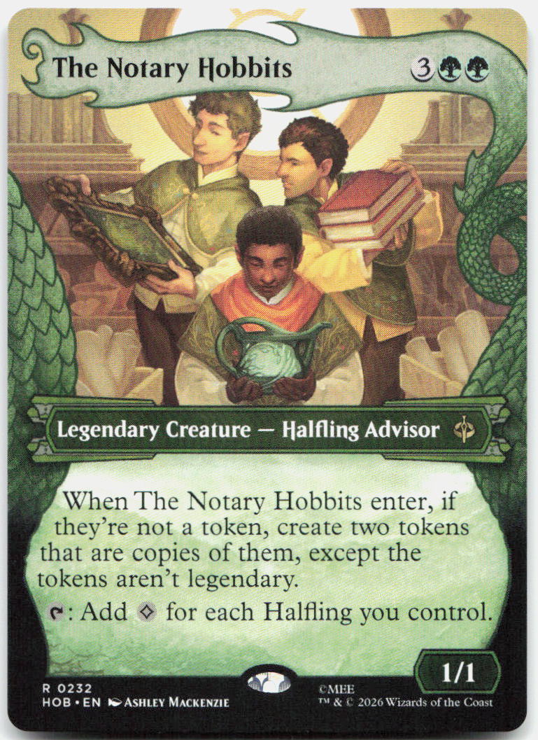 The Notary Hobbits (Showcase) NM R The Hobbit 232