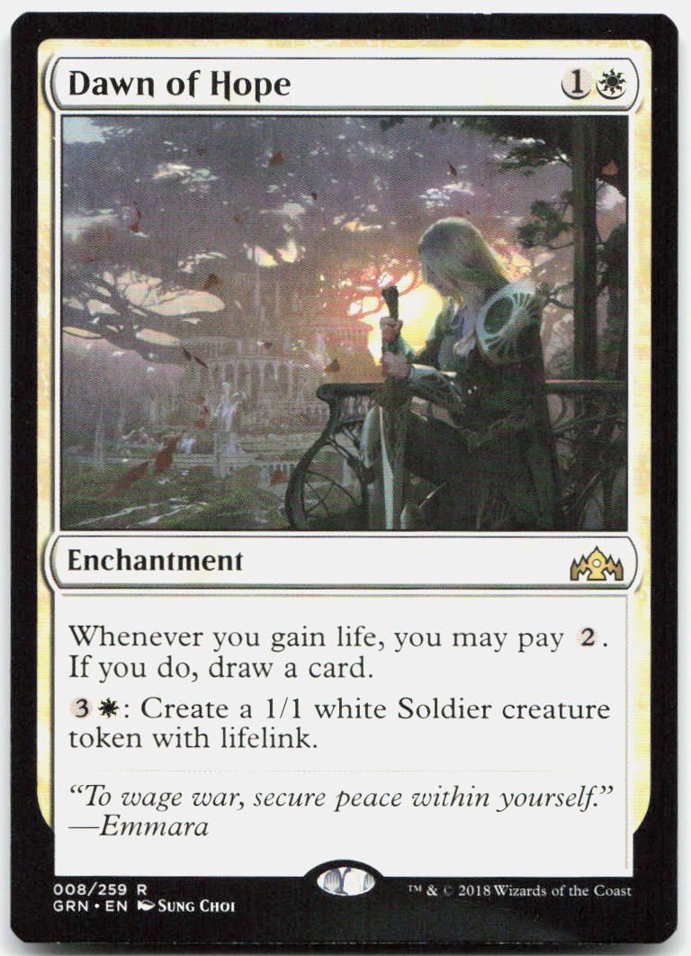 Dawn of Hope NM R Guilds of Ravnica 8