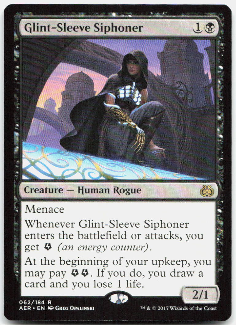 Glint-Sleeve Siphoner NM R Aether Revolt 62