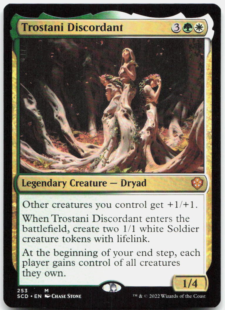 Trostani Discordant NM M Starter Commander Decks 253