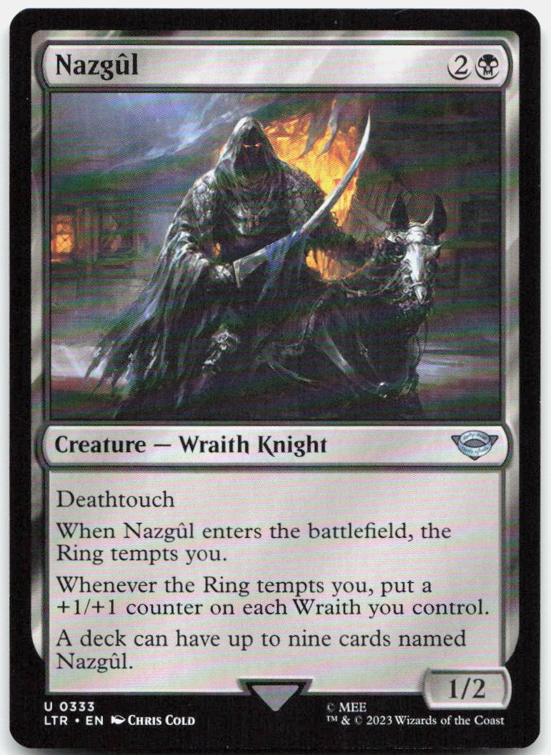 Nazgul NM U Universes Beyond: The Lord of the Rings: Tales of Middle-earth 333