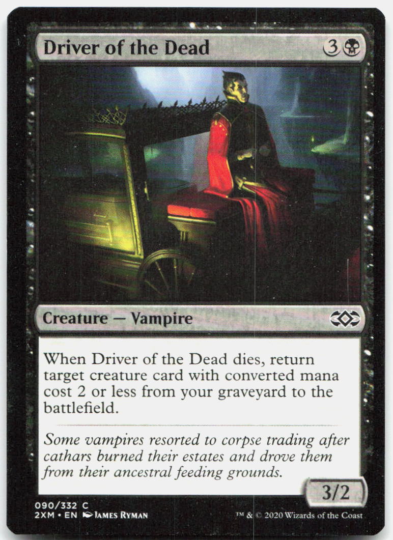 Driver of the Dead NM C Double Masters 90