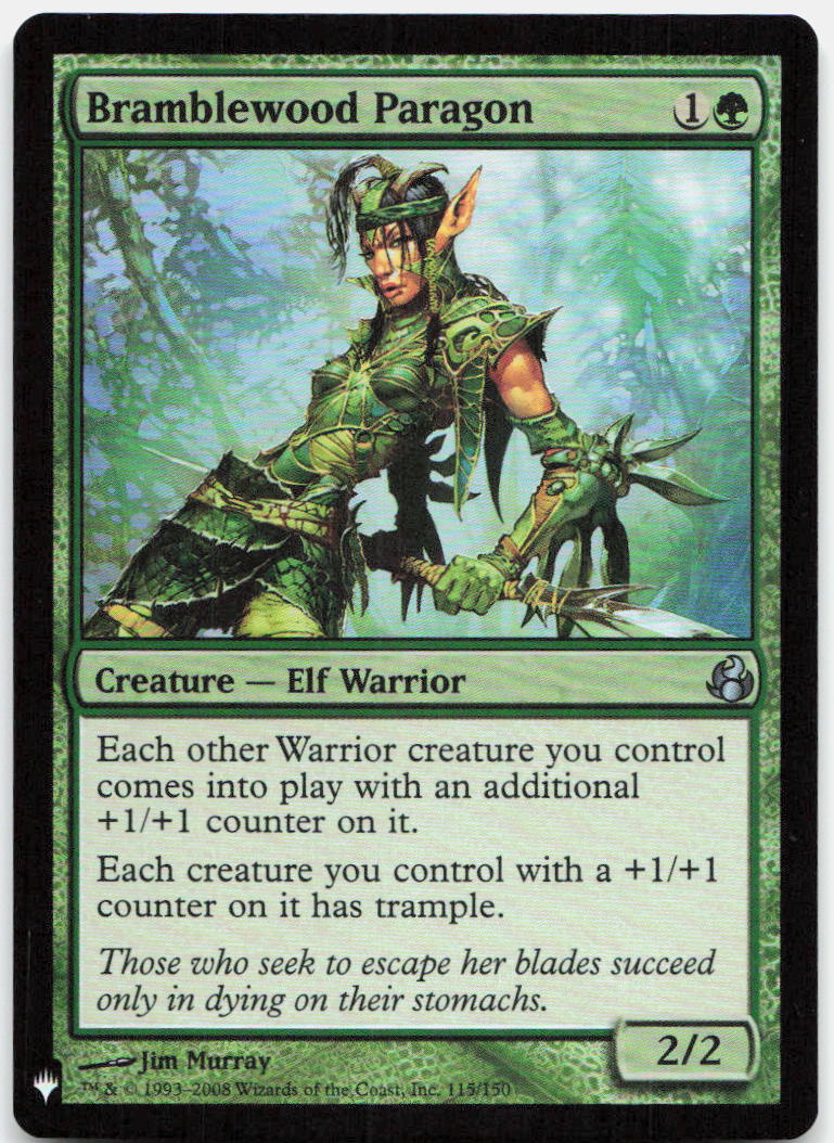 Bramblewood Paragon NM Foil U Morningtide 115
