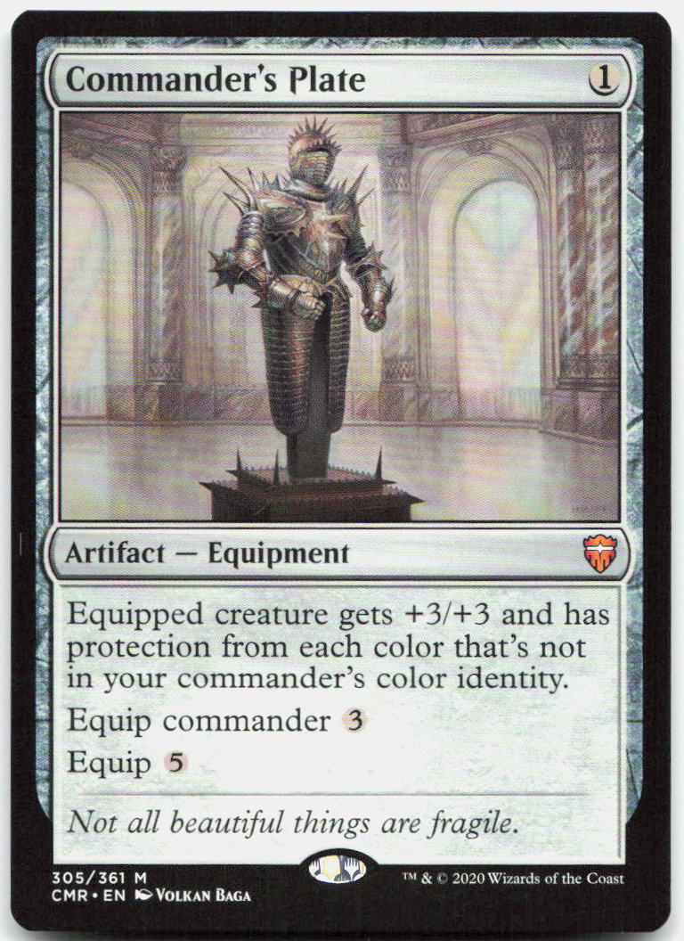 Commander's Plate NM M Commander Legends 305