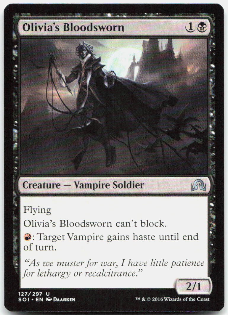 Olivia's Bloodsworn NM U Shadows over Innistrad 127